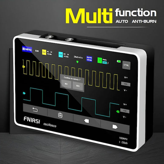Fnirsi FNR-1013D Oscilloscope with Analog Channels and 7" Screen
