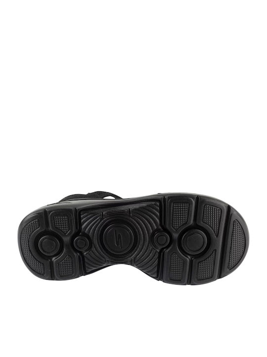 Go Walk Arch Fit 2.0 Γυναικεία Σανδάλια Μαύρα