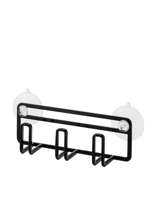 Yamazaki Yamazaki Küchenspülen-Organisatoren Schwamm-Halter Aus Metallisch Schwarz 16x5.5cm