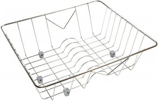 Sanitec Νο13 Στραγγιστήρι Γούρνας Inox Ασημί 37x33cm
