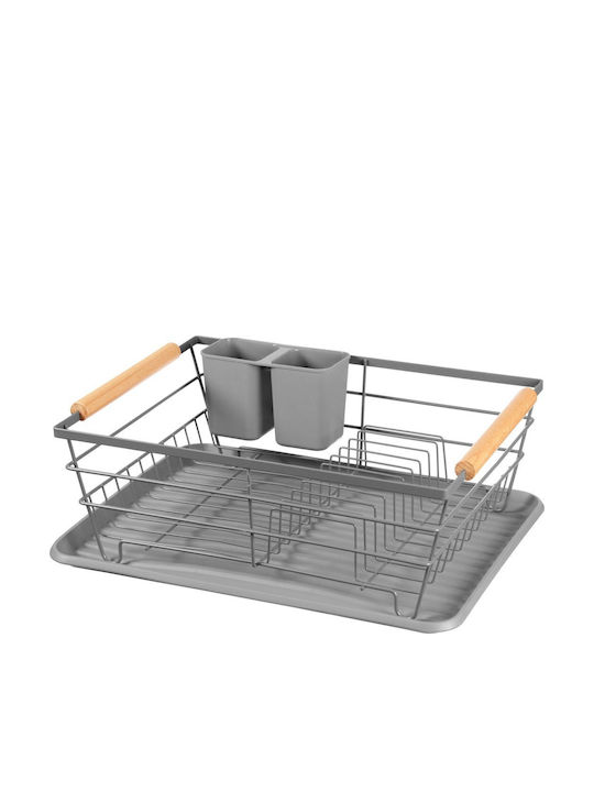 Brunbeste Sink Strainer Metallic Gray 43x32x14cm