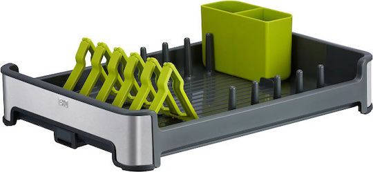 Eko Inox Geschirrabtropfer & Abtropfgitter Grau 43.5x8.1x32.5cm