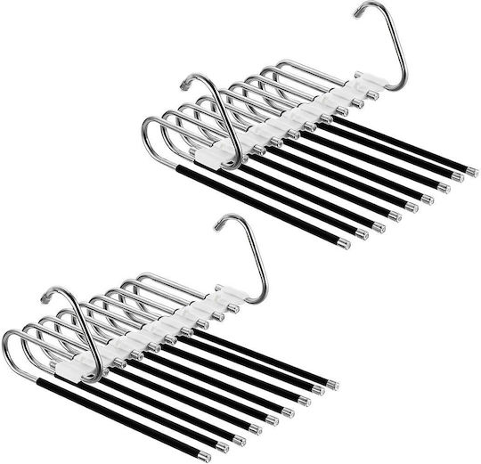 Relaxdays Wardrobe Hanger Foldable for Pants Multicoloured 10051989_46 2 Pieces Relaxdays Wardrobe Hanger Foldable for Pants Multicoloured 10051989_46 2 Pieces