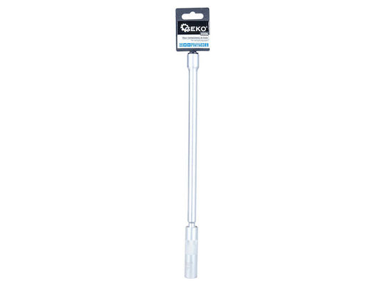 Cheie Bujiu Biți cu Cap Hexagonal Lung 14mm 3/8" 310mm Articulație Cardanică Pereți Subțiri Crv Geko