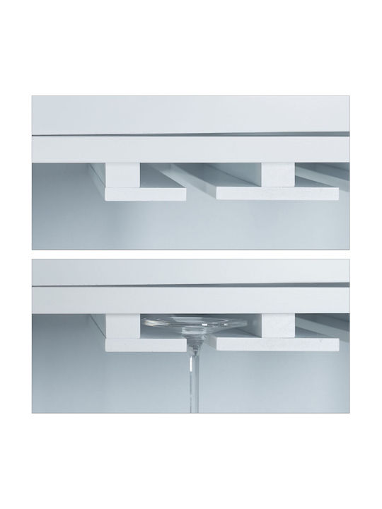 Floor Cabinet White 88.5x86x41 cm