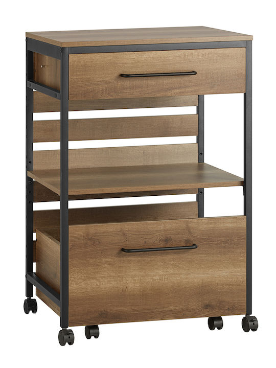 Bodenständiger Küchenschrank Braun 60x45x90cm