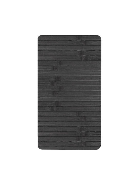Vilde Seturi De Masă Bambus Negru 44x24cm