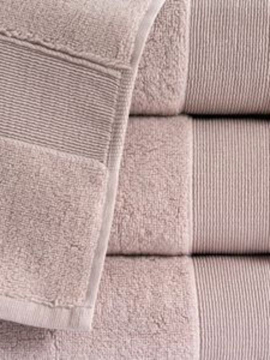 Detexpol Facecloth Rocco 50x90cm Pearl Weight 600gsm