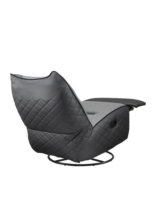 Cougar Overlord Neo Fabric Gaming Chair with Footstool Black Grey