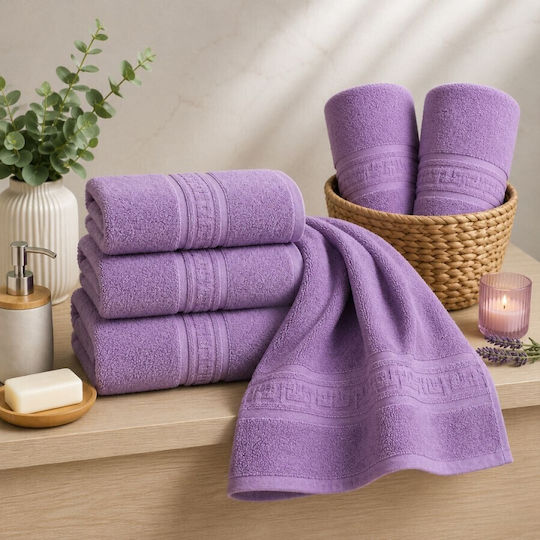 Pucioasa Προσώπου 50x90εκ. Lilac Βάρους 500gr/m²
