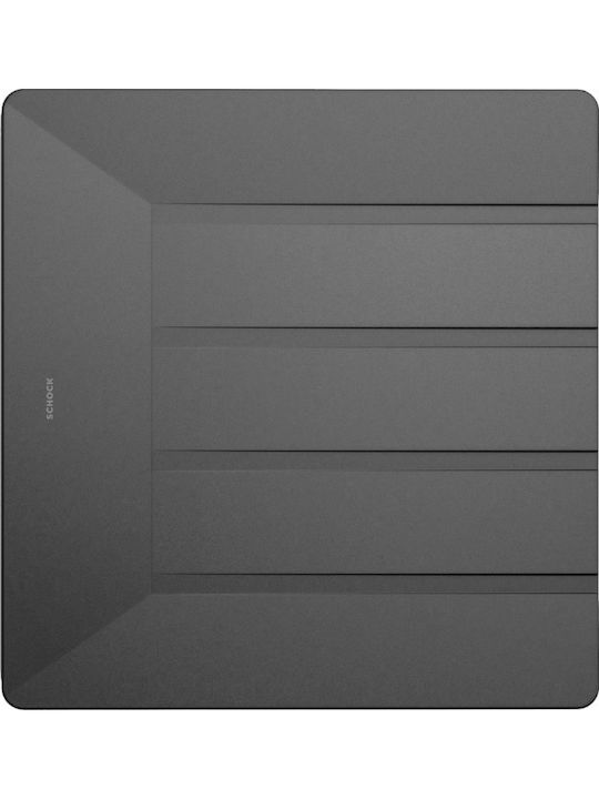 Schock 629188 Σχάρα Νεροχύτη Σιλικόνης Μαύρο 40x41.5cm