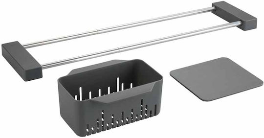 Wenko Wenko Caddy Cami Kitchen Sink Accessories Gray