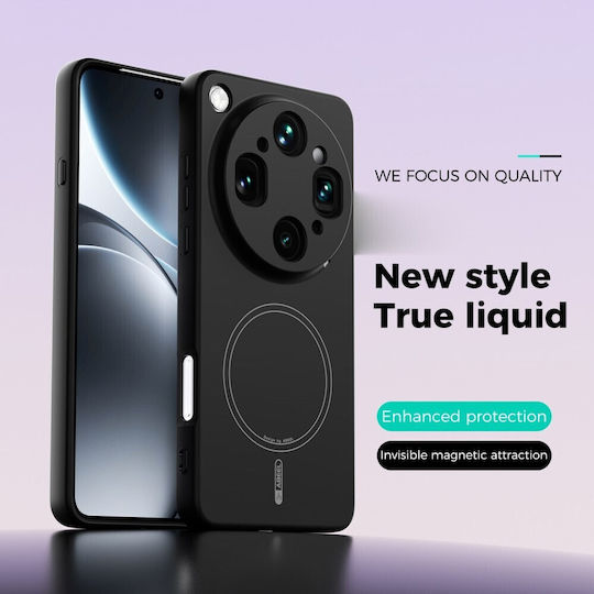 Abeel Задна Корица Силикон Черна (Oppo Find X9 Ultra 5G)