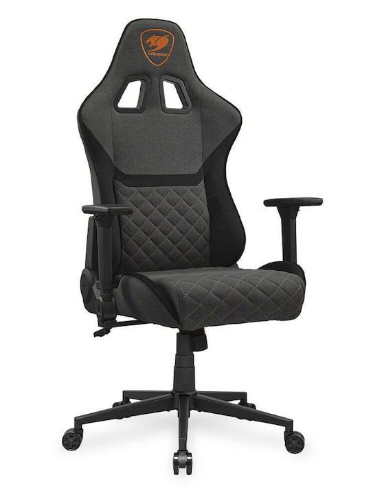 Cougar Armor One V2 Υφασμάτινη Καρέκλα Gaming με Ρυθμιζόμενα Μπράτσα Γκρι