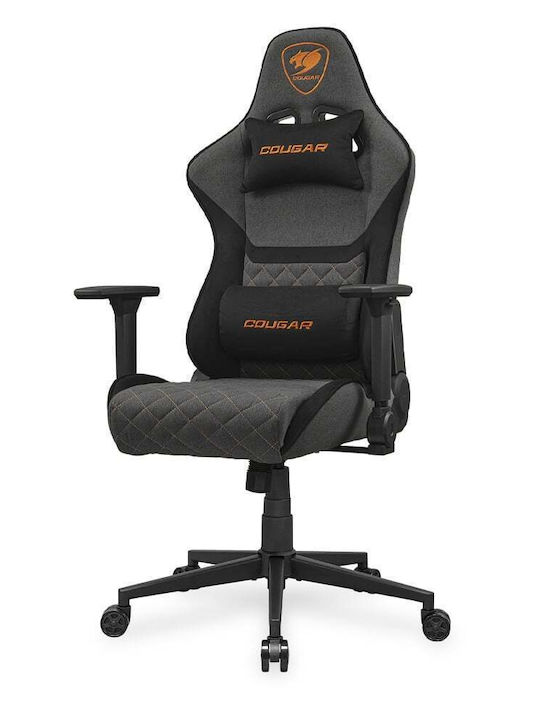 Cougar Armor One V2 Υφασμάτινη Καρέκλα Gaming με Ρυθμιζόμενα Μπράτσα Γκρι