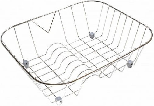 Sanitec Νο7 Στραγγιστήρι Γούρνας Inox Ασημί 39x32cm