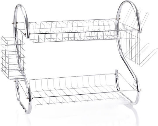 Cheffinger Scurgător De Chiuvetă Metalic Argintiu 43x26x39cm