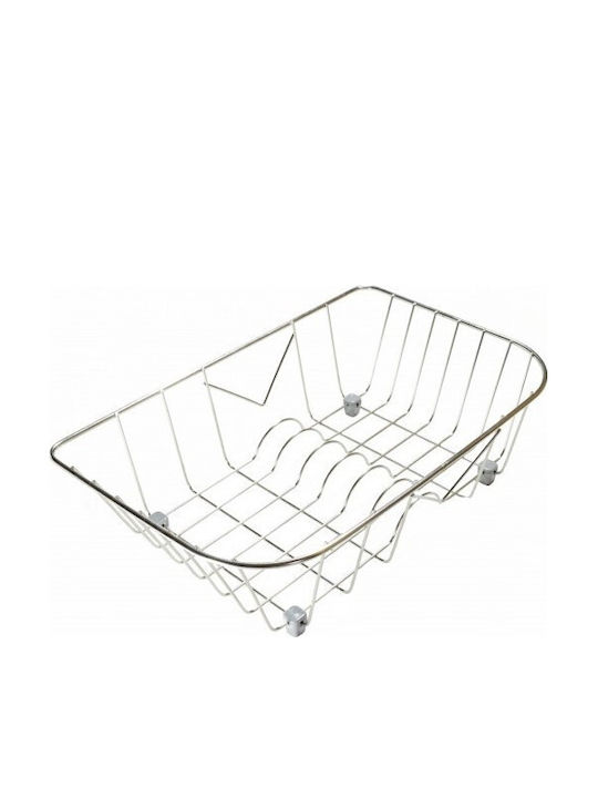 Sanitec No8 Abtropfkorb Inox Silber 40x25cm
