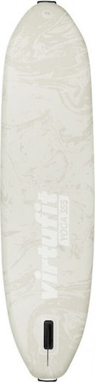 Virtufit Aufblasbare SUP Board mit Länge 3,35m Beige