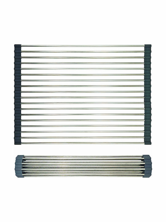 KING Hoff Sink Rack Inox Grey 45x32cm