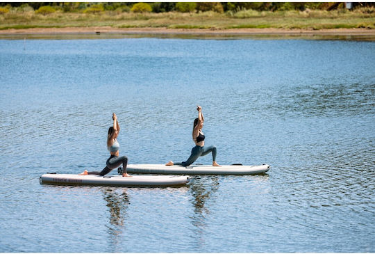 Virtufit Aufblasbare SUP Board mit Länge 3,35m Beige