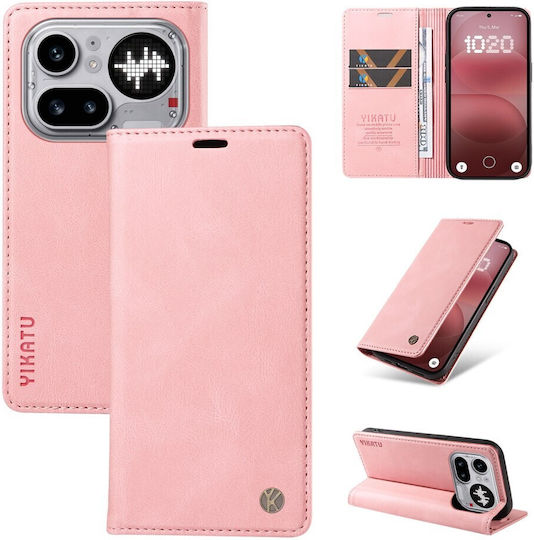 Yikatu Book Ροζ (Nothing Phone (4a) Pro)