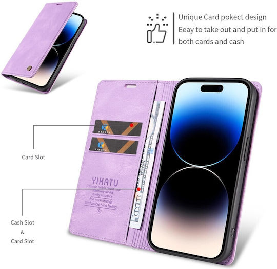 Yikatu Book Μωβ (Nothing Phone (4a) Pro)