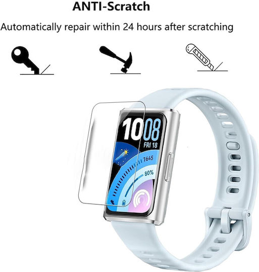 Hydrogel Μεμβράνη Προστασίας Οθόνης Huawei Band 11 Pro 4 Τεμάχια
