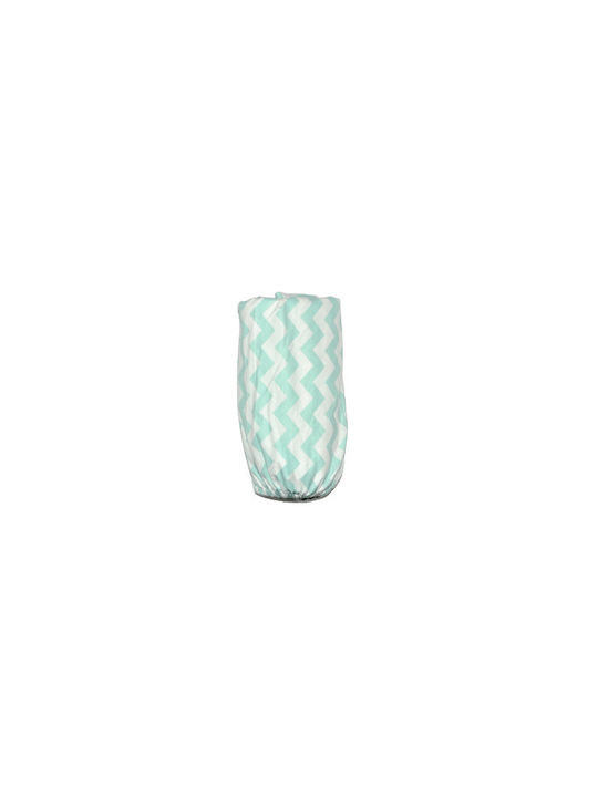 Baby Star Baby Crib Cotton Fitted Turquoise Sheet 75x140cm 5000B Baby Star Baby Crib Cotton Fitted Turquoise Sheet 75x140cm 5000B