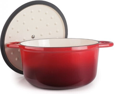Lacor Tiefkochtopf aus Gusseisen 3,5l / 24cm
