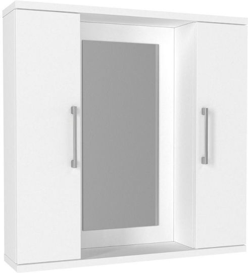 Megapap Surra GP042-0271,1 Καθρέπτης από Μοριοσανίδα 65x15.3cm Λευκός Megapap Surra GP042-0271,1 Καθρέπτης από Μοριοσανίδα 65x15.3cm Λευκός