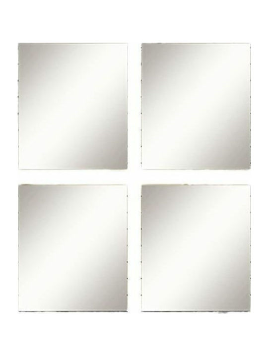 854599 Square Bathroom Mirror Set 30x30cm
