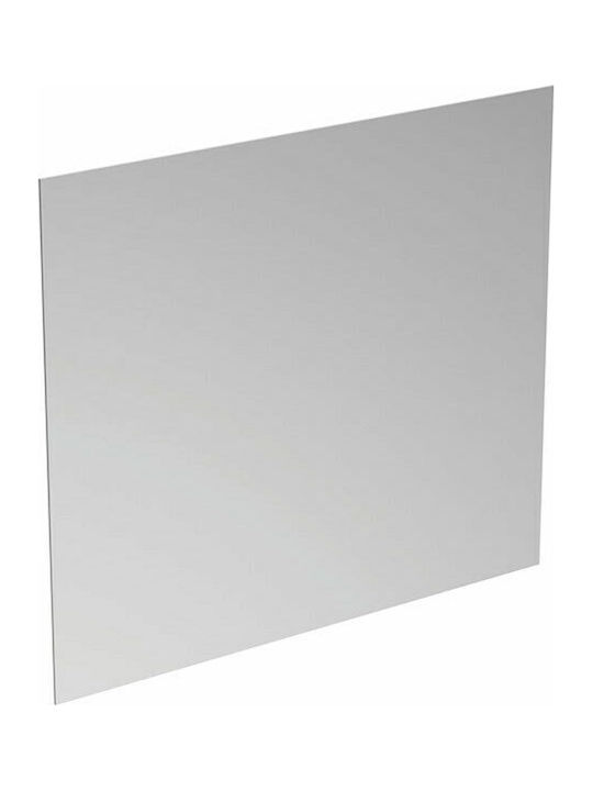 Ideal Standard Rechteckiger Badezimmerspiegel mit Lampenfassung 80x70cm