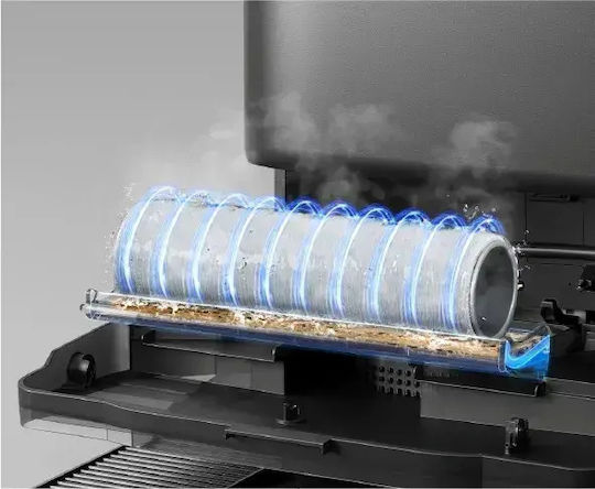 Ecovacs Deebot T80S Omni Σκούπα Ρομπότ με Χαρτογράφηση Laser & Απορρόφηση 24800Pa Μαύρη