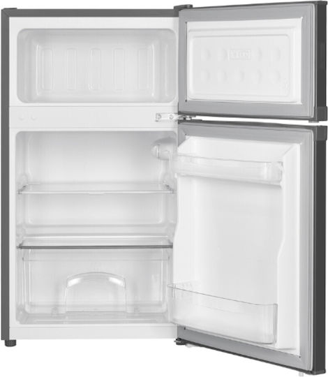 Robin Doppeltür-Kühlschrank 85lt Höhe 85xBreite 48xTiefe 52cm Inox SF-43