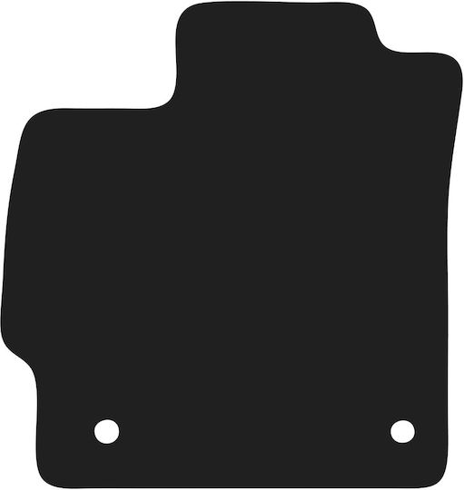 Nylon Fahrer Fußmatte Toyota Prius III XW30 Hatchback 2011-2015 Gummierte Fahrer Fußmatte