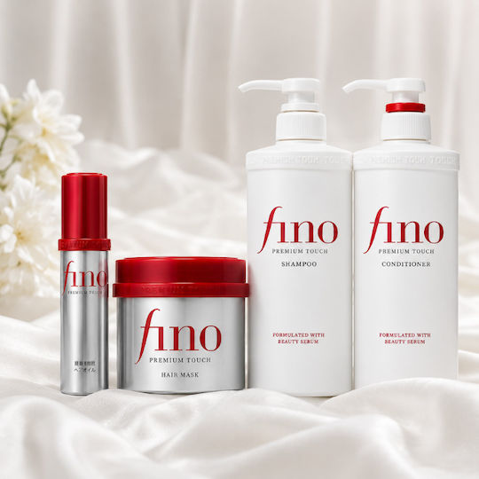 Shiseido Fino Premium Touch Complete Hair Care Set Ξηρά & Ταλαιπωρημένα Μαλλιά 4pcs