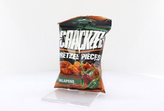 Crackzel Pretzel with flavor Jalapeno 85gr