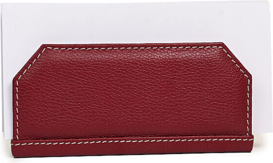 Bagcity Card Holder Bordeaux Leather 10lrnz24 1024-09