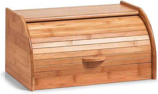 Zeller Bread Box made of Bamboo Brown 40x26x20cm