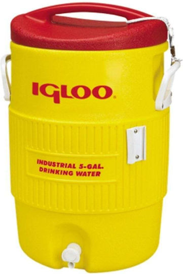 Igloo Industrial Container with Faucet Thermos 18.9lt Yellow