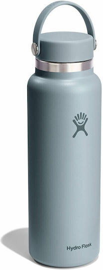 Hydro Flask Wide Flex Бутилка Термос Неръждаема Стомана 1.18л Shale Grey