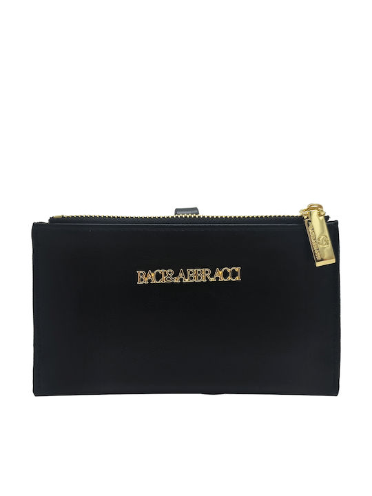 Large Fabric Women's Wallet Black