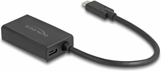 DeLock Μετατροπέας DisplayPort male σε DisplayPort female 1τμχ 61059