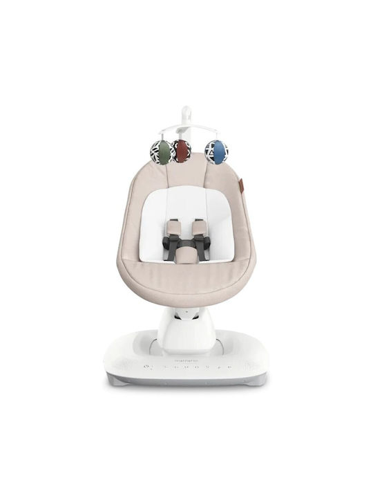 UPPAbaby Electric Baby Relax Swing Mamaroo Smart with Music Charlie Sand Melange for Child up to 11.3kg