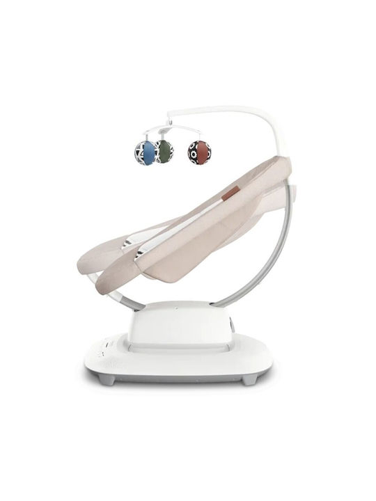 UPPAbaby Electric Baby Relax Swing Mamaroo Smart with Music Charlie Sand Melange for Child up to 11.3kg