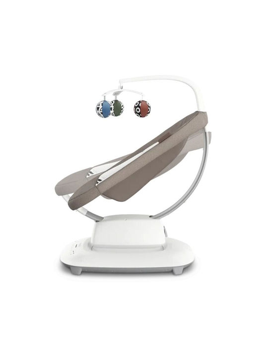 UPPAbaby Electric Baby Bouncer Swing Mamaroo Smart Wells Dark Taupe Mélange for Child up to 11.3kg