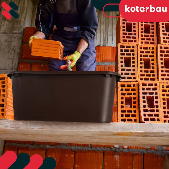 Kotarbau Пластмасова Кофа Капацитет 45л Кафява