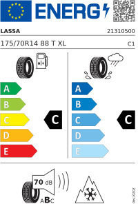 Lassa Runflat 175/70R14 88TT XL Anvelopă Auto 4 Anotimpuri