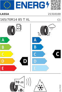 Lassa Runflat 165/70R14 85TT XL Λάστιχο 4 Εποχών Αυτοκινήτου